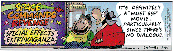 Frank and Ernest on Friday May 14, 2004 Comic Strip