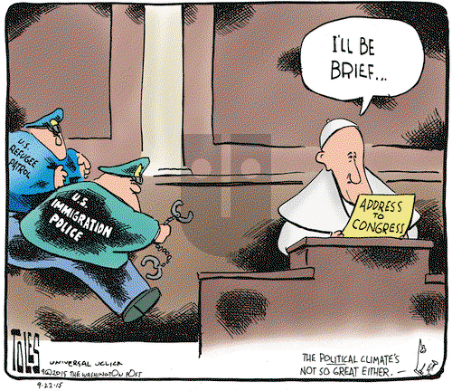 Tom Toles on Tuesday September 22, 2015 Comic Strip