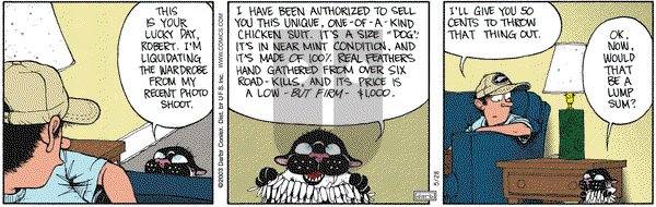 Get Fuzzy on Wednesday May 28, 2003 Comic Strip