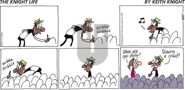 The Knight Life on Sunday June 7, 2015 Comic Strip