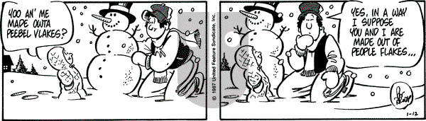 Rose is Rose on Monday January 12, 1987 Comic Strip