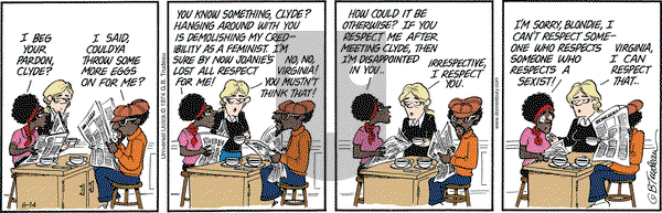 Doonesbury on Saturday June 14, 2014 Comic Strip