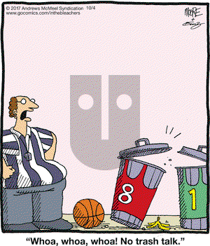 In the Bleachers on Wednesday October 4, 2017 Comic Strip