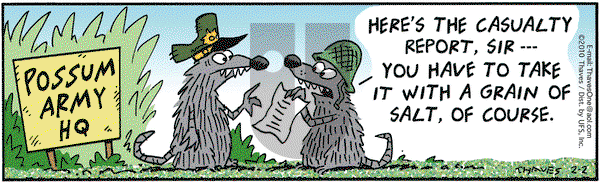 Frank and Ernest on Tuesday February 2, 2010 Comic Strip
