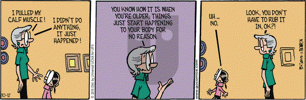 Grand Avenue on Monday October 12, 2015 Comic Strip