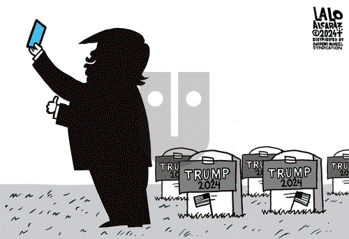 Lalo Alcaraz on Friday August 30, 2024 Comic Strip