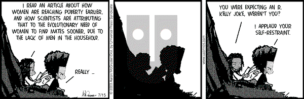 The Boondocks on Tuesday February 15, 2011 Comic Strip