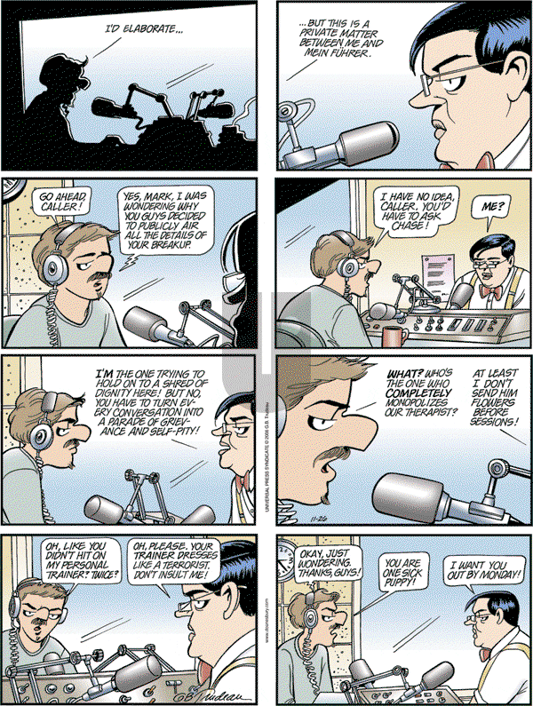 Doonesbury - Sunday November 26, 2006 Comic Strip