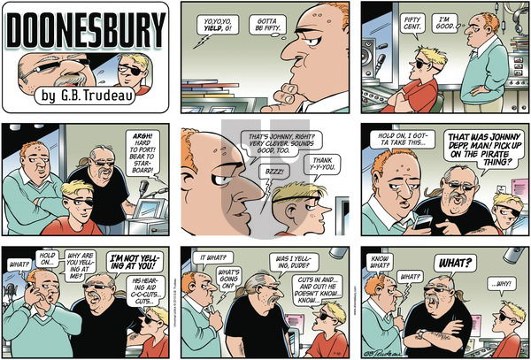 Doonesbury on Sunday January 10, 2010 Comic Strip