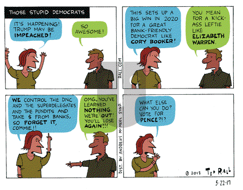Ted Rall on Monday May 22, 2017 Comic Strip