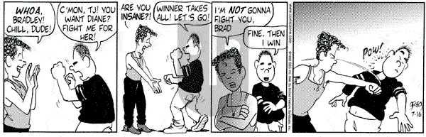 Luann on Saturday October 10, 1998 Comic Strip