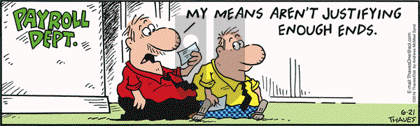 Frank and Ernest on Friday June 21, 2019 Comic Strip