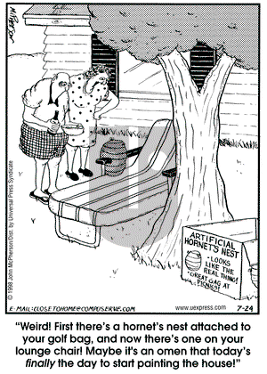 Close to Home on Friday July 24, 1998 Comic Strip