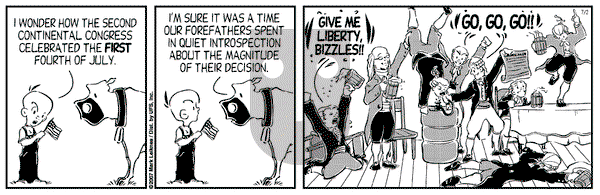 Cow and Boy Classics on Monday July 2, 2007 Comic Strip