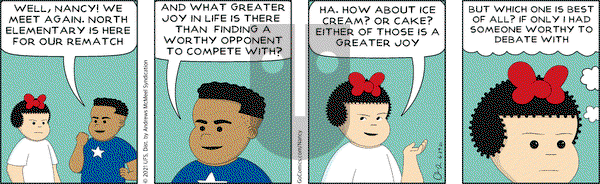 Nancy on Tuesday June 29, 2021 Comic Strip