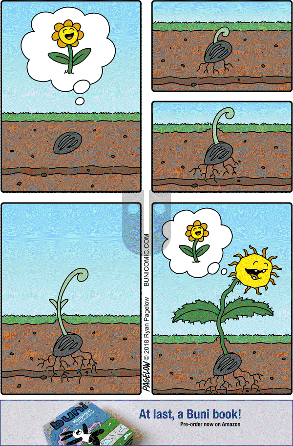 Buni on Monday April 30, 2018 Comic Strip