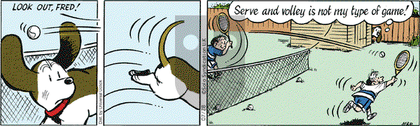Fred Basset on Tuesday July 28, 2015 Comic Strip