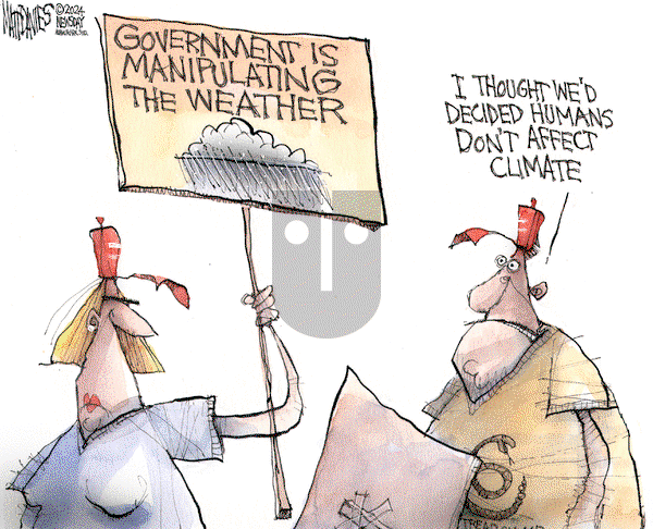 Matt Davies - Monday October 14, 2024 Comic Strip