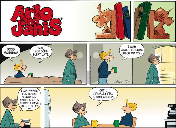 Arlo and Janis on Sunday December 7, 2025 Comic Strip