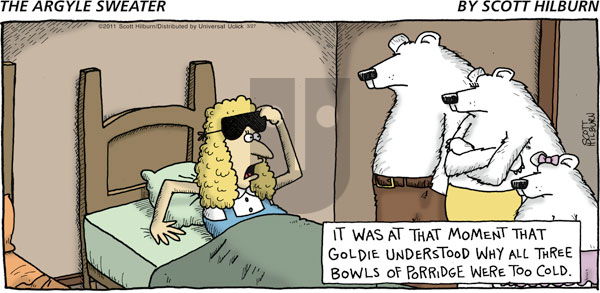 The Argyle Sweater on Sunday March 27, 2011 Comic Strip