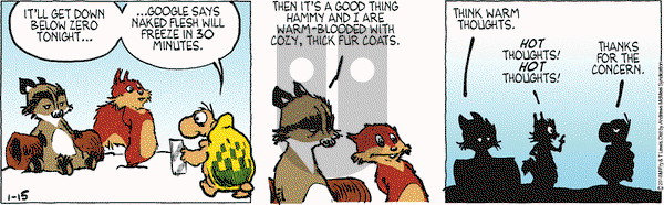 Over the Hedge on Monday January 15, 2018 Comic Strip