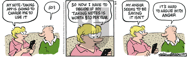 Betty - Thursday September 7, 2023 Comic Strip