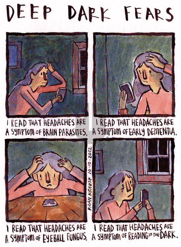 Deep Dark Fears on Friday April 28, 2023 Comic Strip