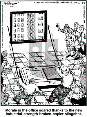 Close to Home on Wednesday January 17, 2001 Comic Strip