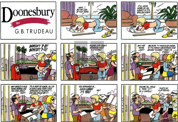 Doonesbury on Sunday September 28, 1986 Comic Strip