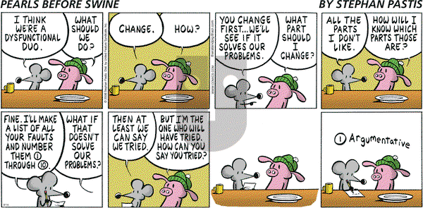 Pearls Before Swine on Sunday September 14, 2008 Comic Strip