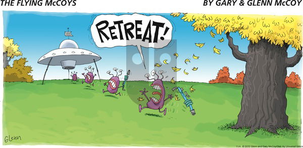 The Flying McCoys on Sunday November 4, 2012 Comic Strip