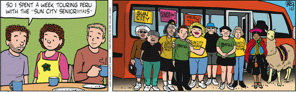 Luann on Wednesday January 21, 2015 Comic Strip