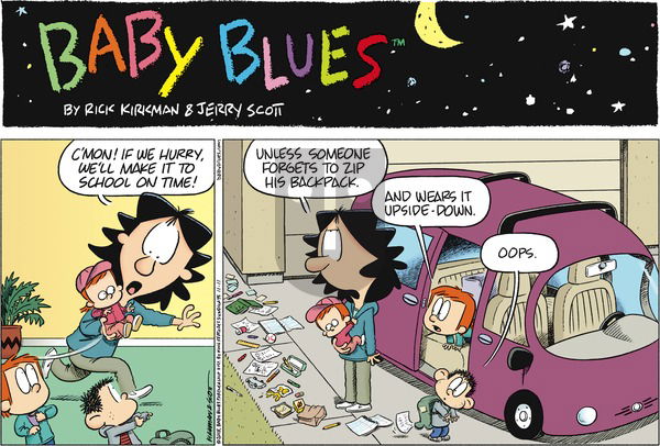 Baby Blues on Sunday November 11, 2018 Comic Strip