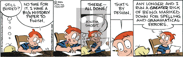 Red and Rover on Thursday April 9, 2020 Comic Strip