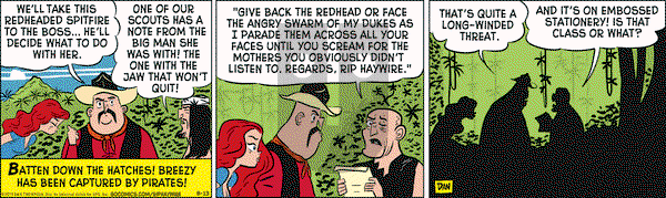 Rip Haywire - Thursday August 13, 2015 Comic Strip