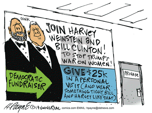 Henry Payne on Thursday October 12, 2017 Comic Strip