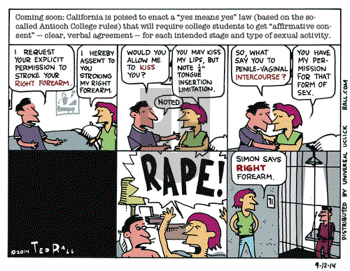 Ted Rall on Friday September 12, 2014 Comic Strip