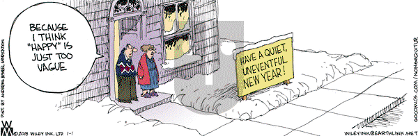 Non Sequitur on Monday January 1, 2018 Comic Strip