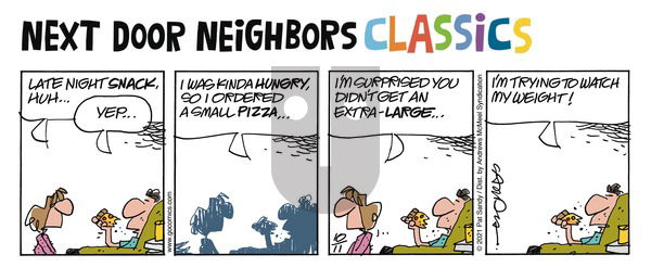 Next Door Neighbors - Sunday December 8, 2024 Comic Strip