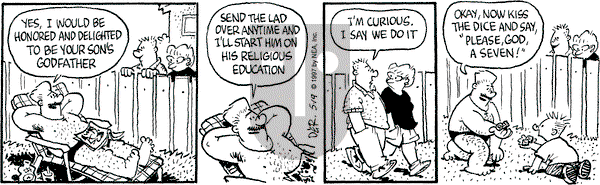 Betty on Monday May 19, 1997 Comic Strip