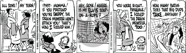 Rose is Rose on Saturday November 27, 1999 Comic Strip