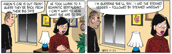 Luann on Saturday October 23, 2004 Comic Strip