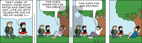 Nancy on Saturday September 8, 2018 Comic Strip
