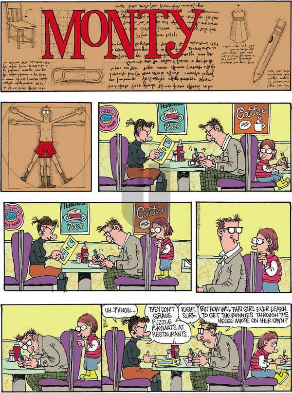 Monty on Sunday April 20, 2025 Comic Strip