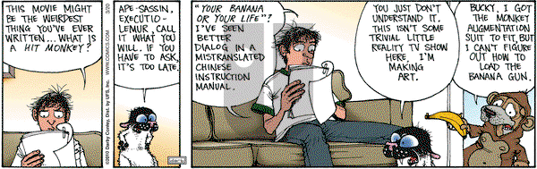 Get Fuzzy on Saturday March 20, 2010 Comic Strip