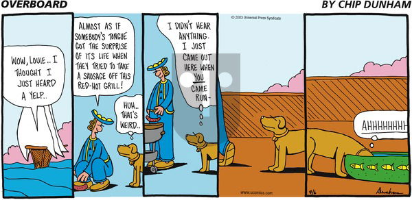 Overboard on Sunday April 6, 2003 Comic Strip