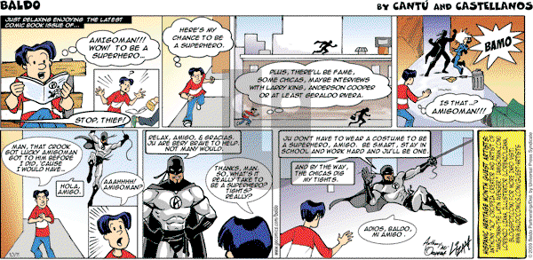 Baldo - Sunday October 11, 2009 Comic Strip