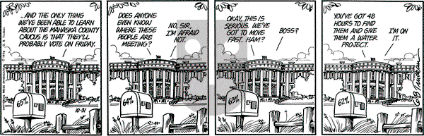 Doonesbury on Wednesday October 31, 1979 Comic Strip