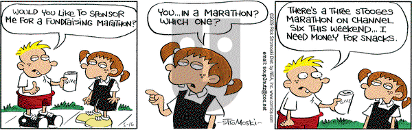 Soup to Nutz - Old on Saturday May 16, 2009 Comic Strip