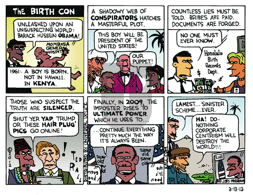 Ted Rall - Monday February 13, 2012 Comic Strip
